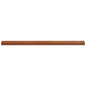 Σαβανωτό Παραθύρου Καφέ ξύλο 160 x 15 x 4,5 εκ PVC - Pakobazaar