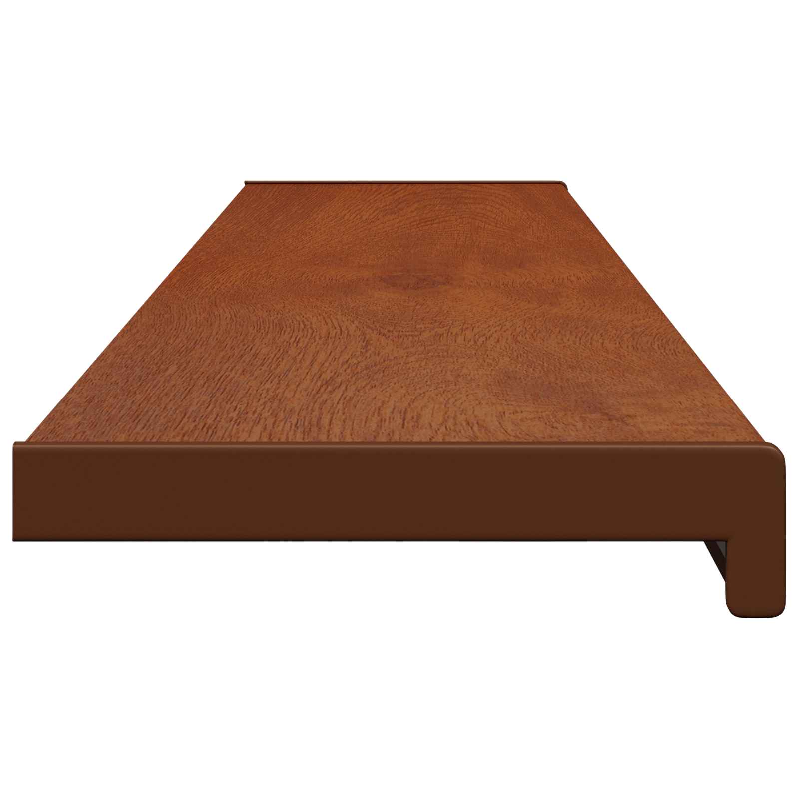 Σαβανωτό Παραθύρου Καφέ ξύλο 120 x 20 x 4,5 εκ PVC - Pakobazaar