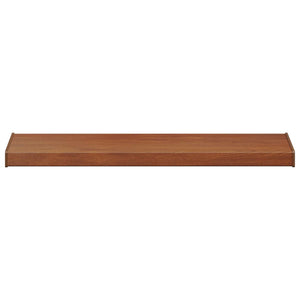 Σαβανωτό Παραθύρου Καφέ ξύλο 100 x 30 x 4,5 εκ PVC - Pakobazaar