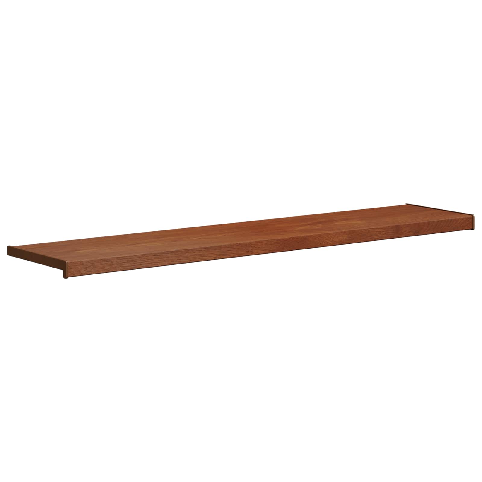 Σαβανωτό Παραθύρου Καφέ ξύλο 160 x 30 x 4,5 εκ PVC - Pakobazaar