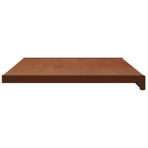 Σαβανωτό Παραθύρου Καφέ ξύλο 100 x 40 x 4,5 εκ PVC - Pakobazaar