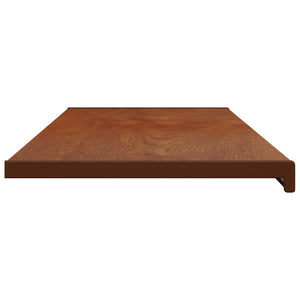 Σαβανωτό Παραθύρου Καφέ ξύλο 120 x 40 x 4,5 εκ PVC - Pakobazaar