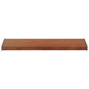 Σαβανωτό Παραθύρου Καφέ ξύλο 100 x 45 x 4,5 εκ PVC - Pakobazaar