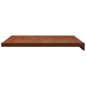 Σαβανωτό Παραθύρου Καφέ ξύλο 80 x 50 x 4,5 εκ PVC - Pakobazaar