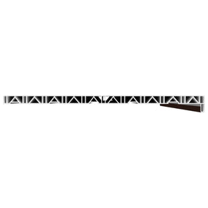 Σαβανωτό Παραθύρου Καφέ ξύλο 120 x 50 x 4,5 εκ PVC - Pakobazaar