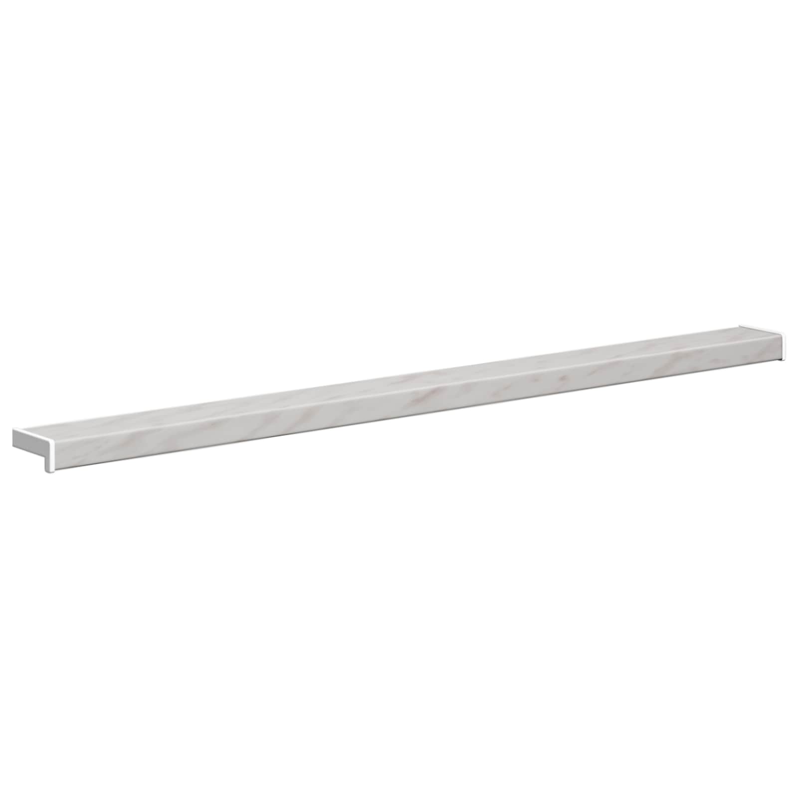 Σαβανωτό Παραθύρου Υφή Μάρμαρου 120 x 10 x 4,5 εκ PVC - Pakobazaar