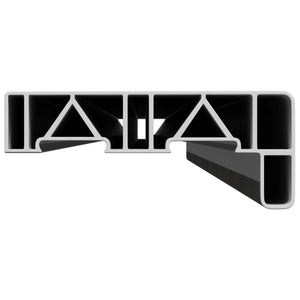 Σαβανωτό Παραθύρου Υφή Μάρμαρου 140 x 10 x 4,5 εκ PVC - Pakobazaar