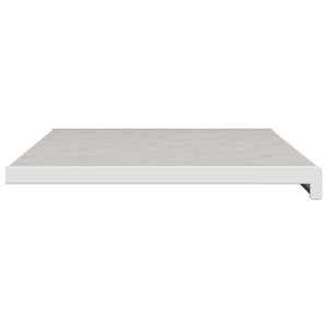 Σαβανωτό Παραθύρου Υφή Μάρμαρου 80 x 40 x 4,5 εκ PVC - Pakobazaar