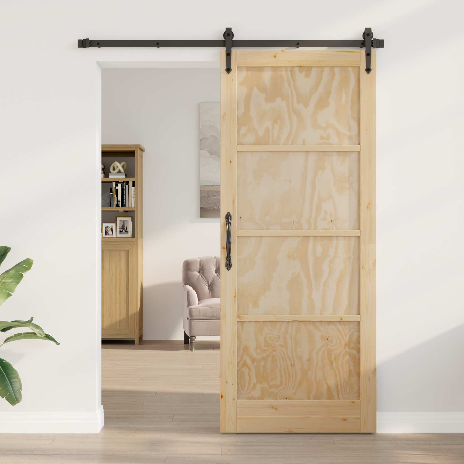 Εσωτερική Πόρτα Φυσικό 86 x 211 cm Κόντρα πλακέ - Pakobazaar