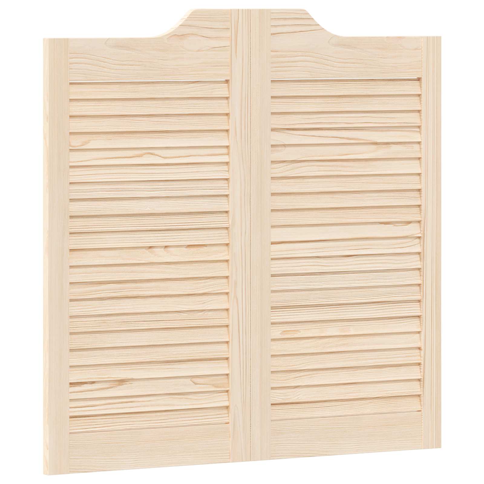 Πόρτες Swing Φυσικό 80 x 40 cm Μασίφ Ξύλο Πεύκου - Pakobazaar