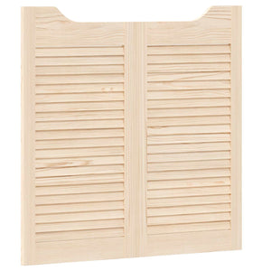 Πόρτες Swing Φυσικό 80 x 40 cm Μασίφ Ξύλο Πεύκου - Pakobazaar