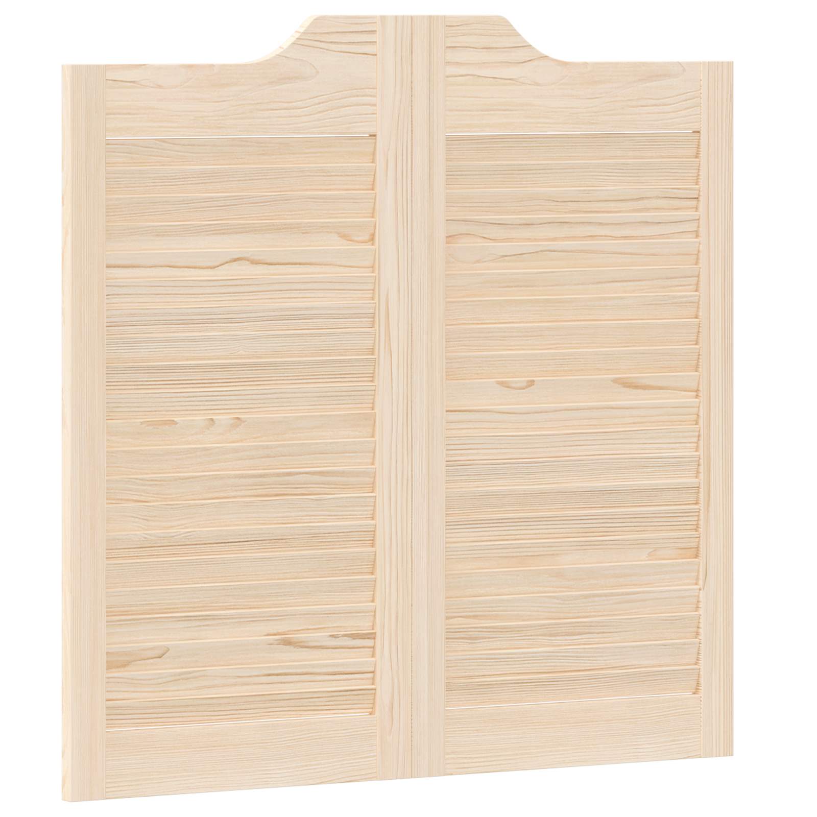 Πόρτες Swing Φυσικό 80 x 40 cm Μασίφ Ξύλο Πεύκου - Pakobazaar