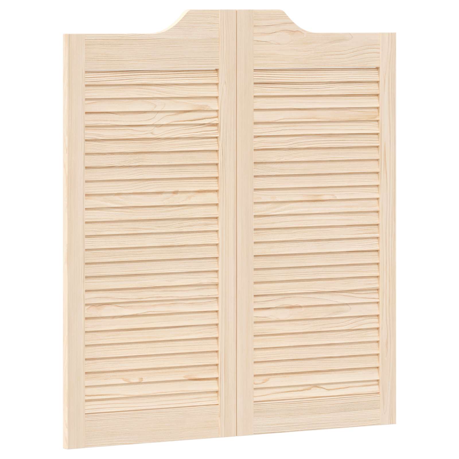 Πόρτες Swing Φυσικό 90 x 40 cm Μασίφ Ξύλο Πεύκου - Pakobazaar