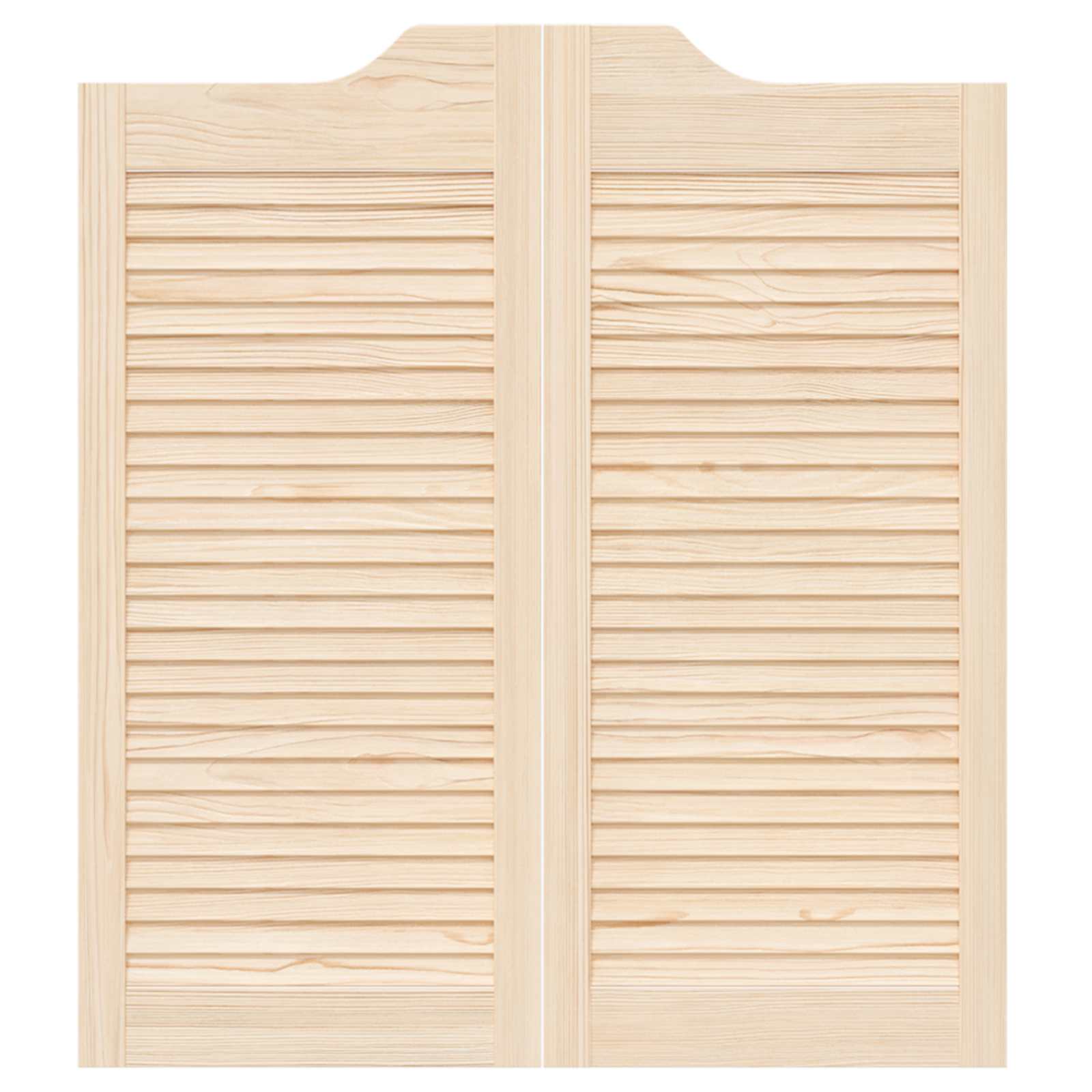Πόρτες Swing Φυσικό 90 x 40 cm Μασίφ Ξύλο Πεύκου - Pakobazaar