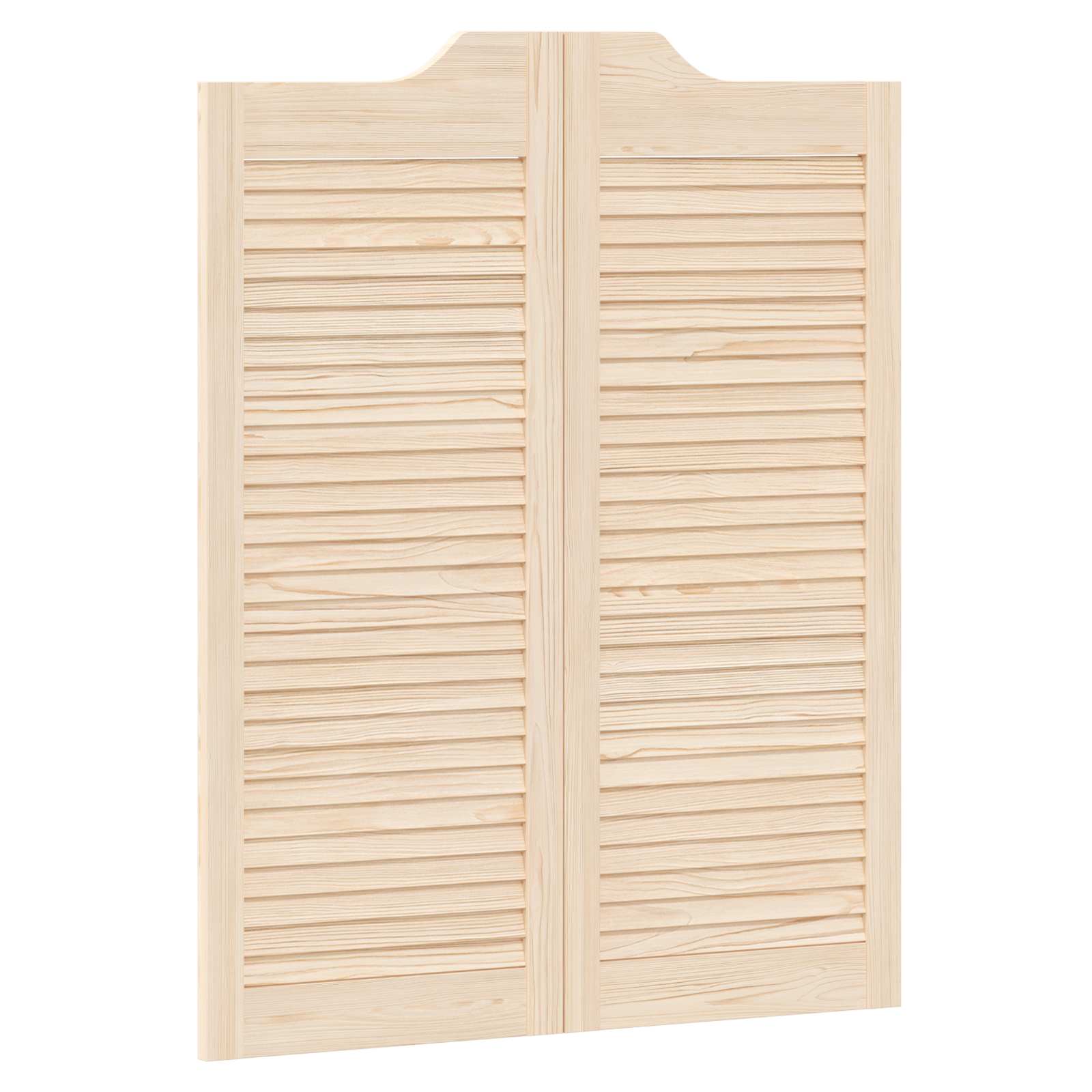 Πόρτες Swing Φυσικό 100 x 40 cm Μασίφ Ξύλο Πεύκου - Pakobazaar