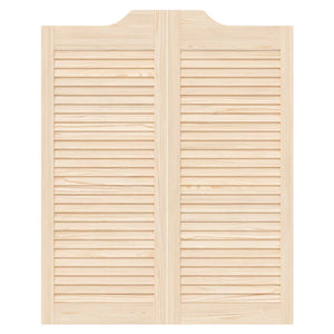 Πόρτες Swing Φυσικό 100 x 40 cm Μασίφ Ξύλο Πεύκου - Pakobazaar