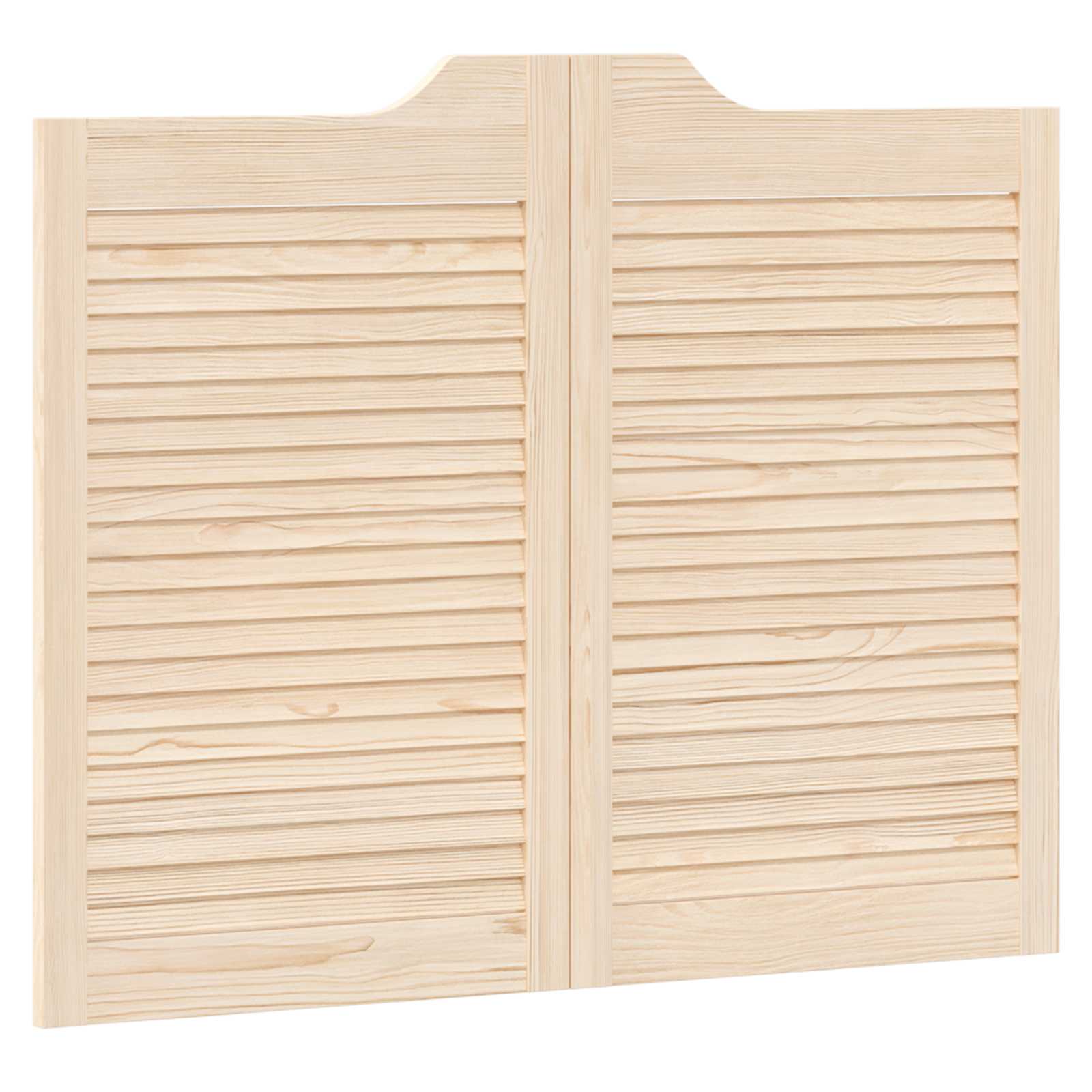 Πόρτες Swing Φυσικό 80 x 50 cm Μασίφ Ξύλο Πεύκου - Pakobazaar