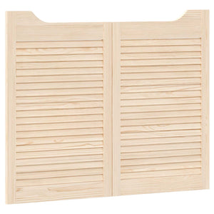Πόρτες Swing Φυσικό 80 x 50 cm Μασίφ Ξύλο Πεύκου - Pakobazaar