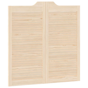 Πόρτες Swing Φυσικό 100 x 50 cm Μασίφ Ξύλο Πεύκου - Pakobazaar