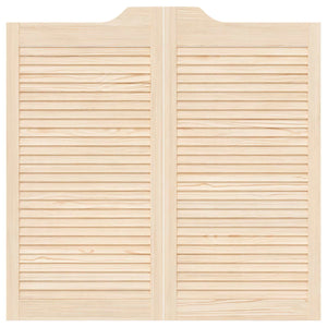 Πόρτες Swing Φυσικό 100 x 50 cm Μασίφ Ξύλο Πεύκου - Pakobazaar