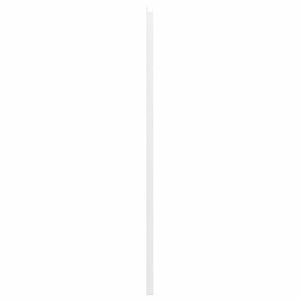 Πόρτες Swing 2 pcs Λευκό Μασίφ Ξύλο Πεύκου - Pakobazaar