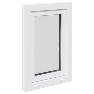 Παράθυρο Κάτω Στρώματος RISOR Λευκός 50 x 75 cm PVC και Γυαλί - Pakobazaar