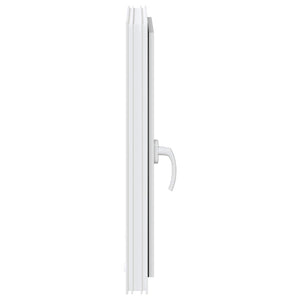Παράθυρο Κάτω Στρώματος RISOR Λευκός 50 x 75 cm PVC και Γυαλί - Pakobazaar