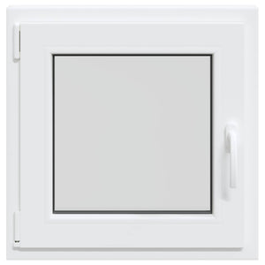 Παράθυρο Κάτω Στρώματος RISOR Λευκός 60 x 60 cm PVC και Γυαλί - Pakobazaar