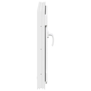 Παράθυρο Κάτω Στρώματος RISOR Λευκός 60 x 60 cm PVC και Γυαλί - Pakobazaar