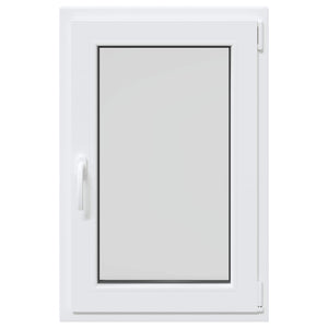 Παράθυρο Κάτω Στρώματος RISOR Λευκός 60 x 80 cm PVC και Γυαλί - Pakobazaar