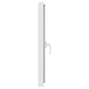 Παράθυρο Κάτω Στρώματος RISOR Λευκός 60 x 80 cm PVC και Γυαλί - Pakobazaar