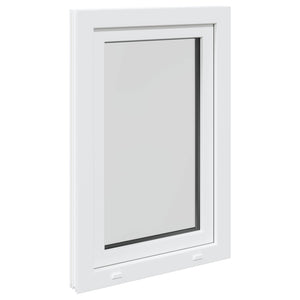 Παράθυρο Κάτω Στρώματος RISOR Λευκός 60 x 90 cm PVC και Γυαλί - Pakobazaar