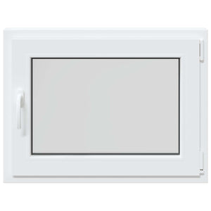 Παράθυρο Κάτω Στρώματος RISOR Λευκός 80 x 70 cm PVC και Γυαλί - Pakobazaar