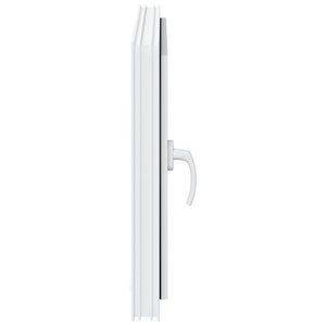 Παράθυρο Κάτω Στρώματος RISOR Λευκός 80 x 70 cm PVC και Γυαλί - Pakobazaar