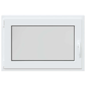 Παράθυρο Κάτω Στρώματος RISOR Λευκός 90 x 50 cm PVC και Γυαλί - Pakobazaar