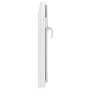 Παράθυρο Κάτω Στρώματος RISOR Λευκός 100 x 60 cm PVC και Γυαλί - Pakobazaar