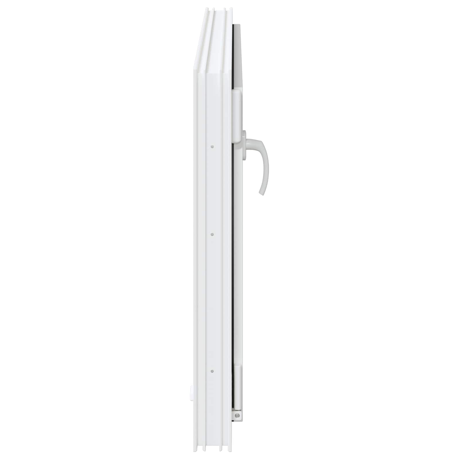 Παράθυρο Κάτω Στρώματος RISOR Λευκός 100 x 70 cm PVC και Γυαλί - Pakobazaar