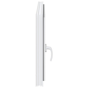 Παράθυρο Κάτω Στρώματος RISOR Λευκός 110 x 70 cm PVC και Γυαλί - Pakobazaar