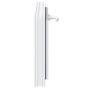 Παράθυρο Κάτω Στρώματος RISOR 60 x 40 cm PVC και Γυαλί Λευκό - Pakobazaar