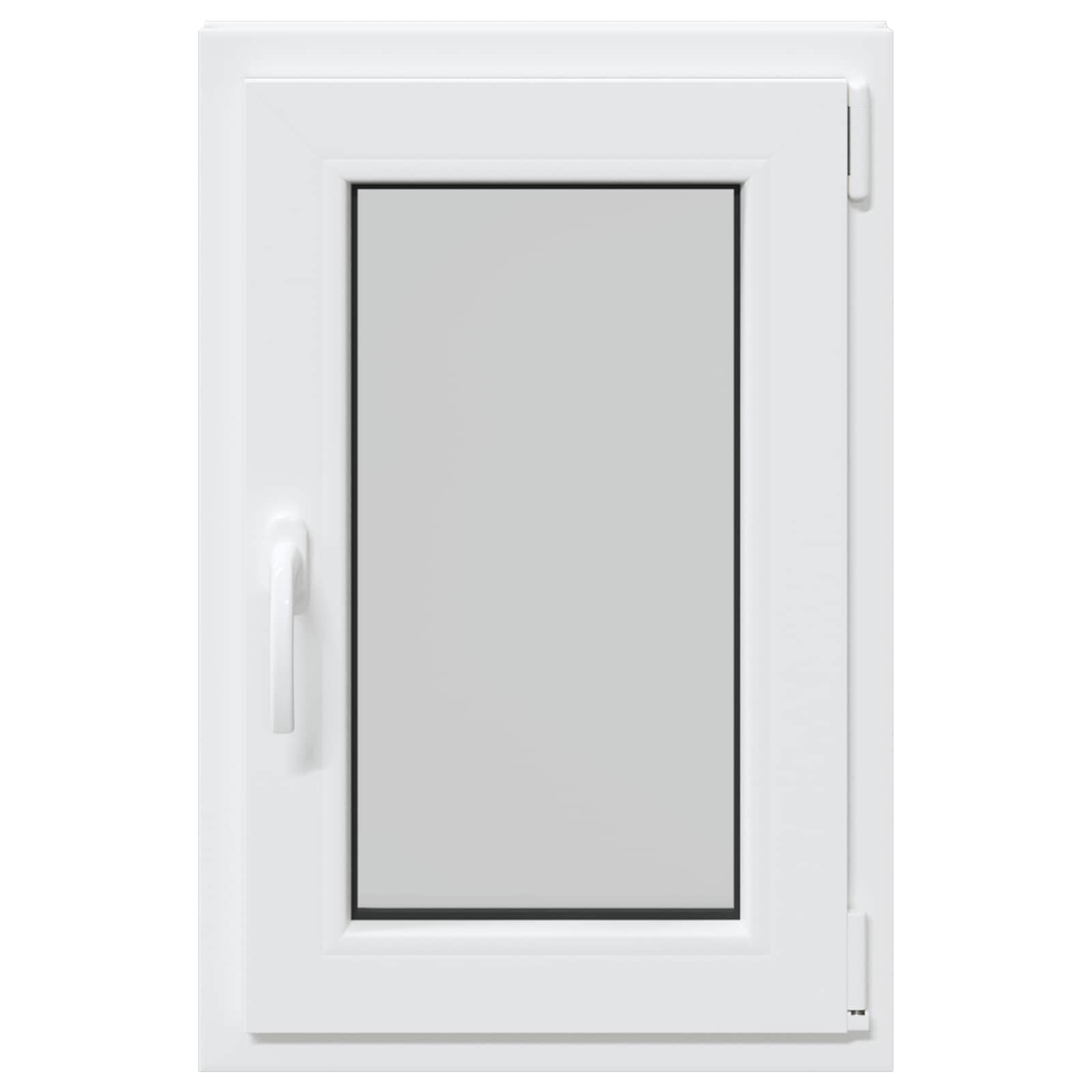 Παράθυρο Κάτω Στρώματος RISOR Λευκός 50 x 75 cm PVC και Γυαλί - Pakobazaar