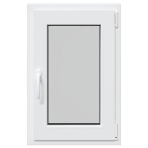 Παράθυρο Κάτω Στρώματος RISOR Λευκός 50 x 75 cm PVC και Γυαλί - Pakobazaar