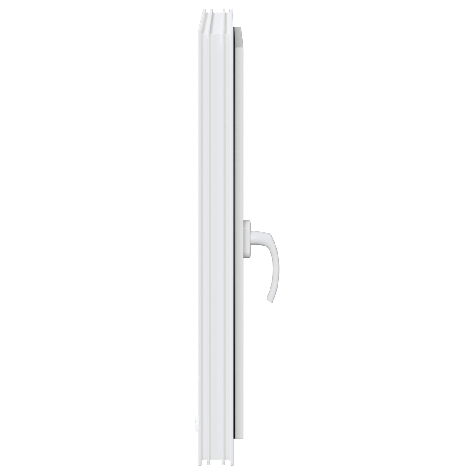 Παράθυρο Κάτω Στρώματος RISOR Λευκός 50 x 75 cm PVC και Γυαλί - Pakobazaar