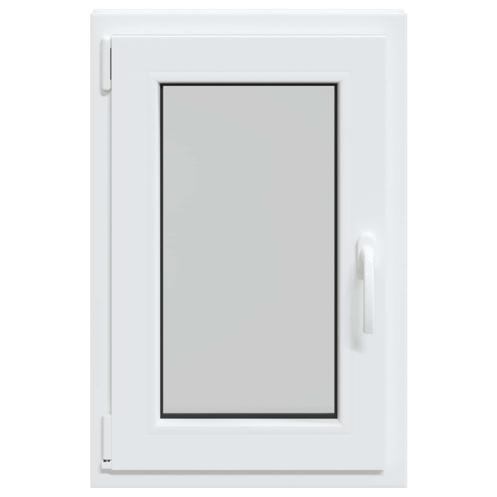Παράθυρο Κάτω Στρώματος RISOR Λευκός 50 x 75 cm PVC και Γυαλί - Pakobazaar