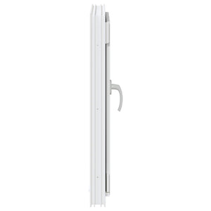 Παράθυρο Κάτω Στρώματος RISOR Λευκός 50 x 75 cm PVC και Γυαλί - Pakobazaar