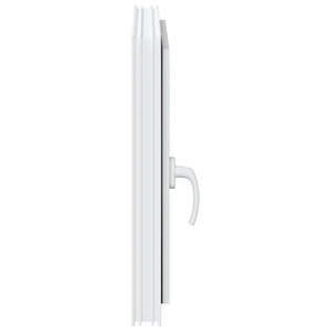 Παράθυρο Κάτω Στρώματος RISOR Λευκός 60 x 60 cm PVC και Γυαλί - Pakobazaar