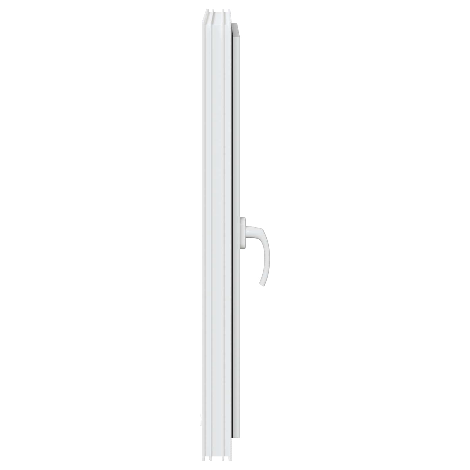 Παράθυρο Κάτω Στρώματος RISOR Λευκός 60 x 80 cm PVC και Γυαλί - Pakobazaar