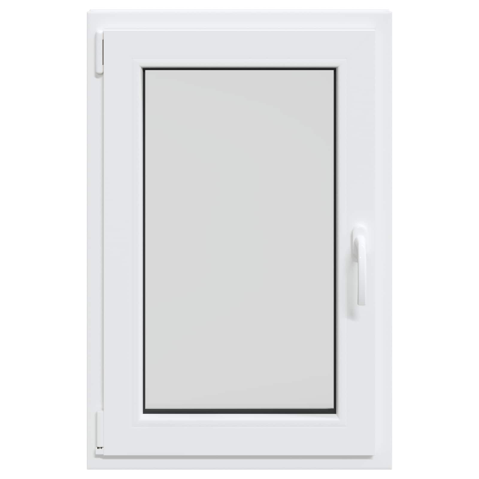 Παράθυρο Κάτω Στρώματος RISOR Λευκός 60 x 80 cm PVC και Γυαλί - Pakobazaar