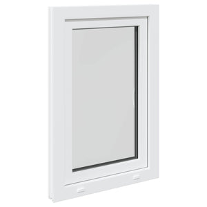 Παράθυρο Κάτω Στρώματος RISOR Λευκός 60 x 100 cm PVC και Γυαλί - Pakobazaar