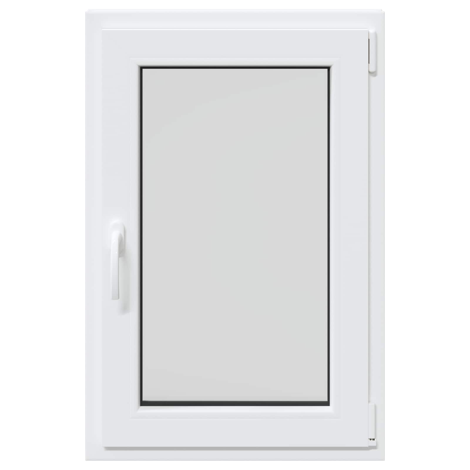 Παράθυρο Κάτω Στρώματος RISOR Λευκός 60 x 100 cm PVC και Γυαλί - Pakobazaar