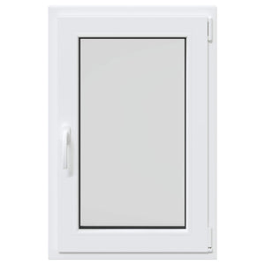 Παράθυρο Κάτω Στρώματος RISOR Λευκός 60 x 100 cm PVC και Γυαλί - Pakobazaar